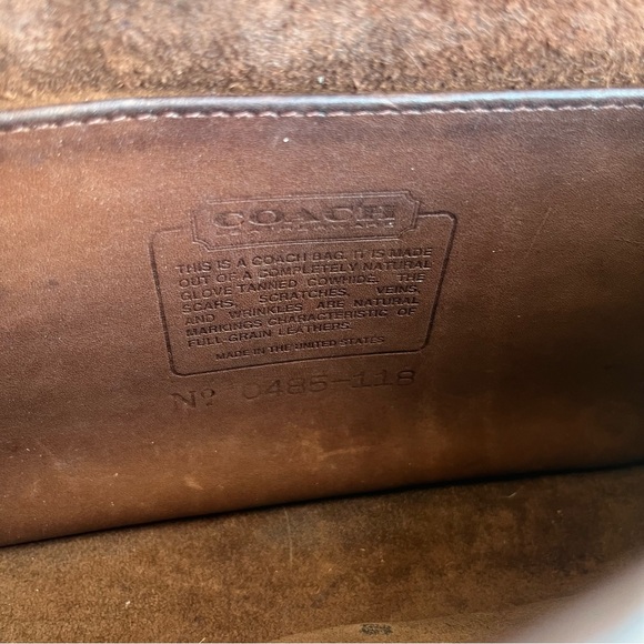 Coach Vintage No. 9755 Pocket Purse in Mahogany - Picture 11 of 12